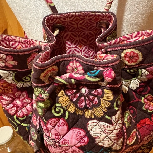 Vera Bradley Cinch Drawstring
Floral Quilted Backpack - Picture 3 of 9
